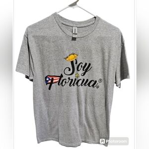 New SOY FLORICUA Brand Official T-Shirt Unisex Medium